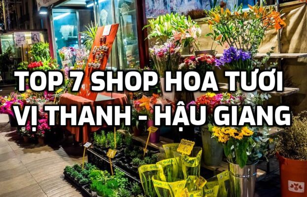 TOP 7 Shop Hoa Tươi ở Vị Thanh - Hậu Giang